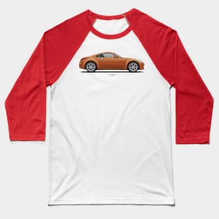 350Z Z33 Orange Baseball T-Shirt